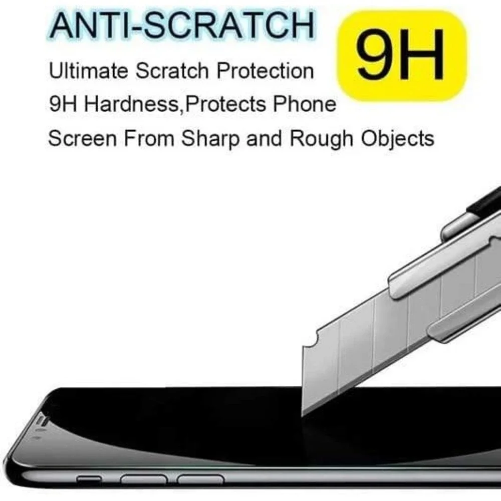 Glass Screen Pro+ Premium Tempered Glass Screen Protector 9H Hardness 3Pk iPhone